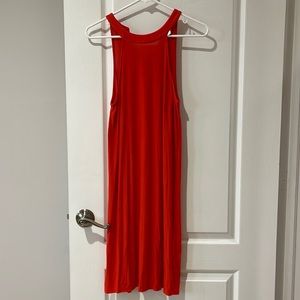 Orange dress